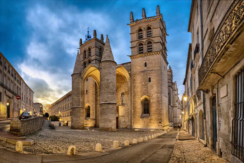 Visiter l'attraction historique de Montpellier La Cathédrale Saint Pierre
